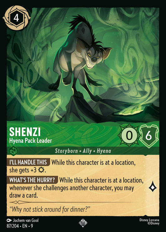 087/204 - Shenzi - Hyena Pack Leader - Fabled