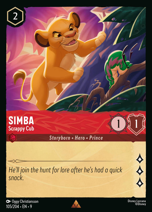 105/204 - Simba - Scrappy Cub - Fabled
