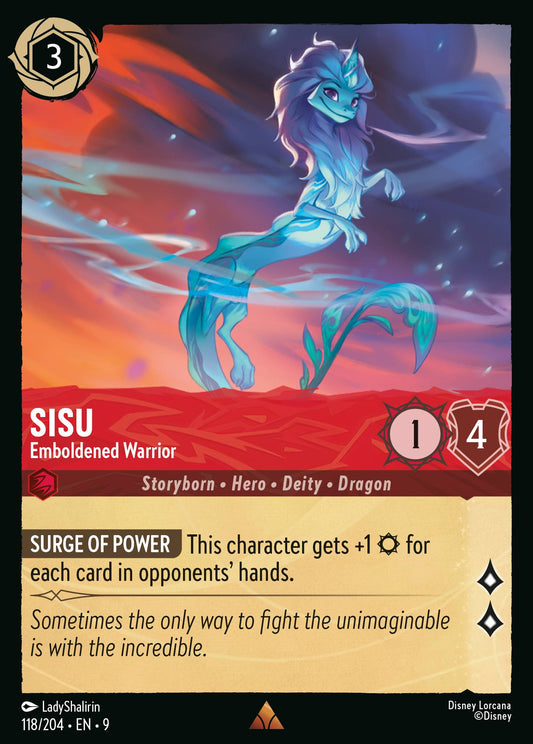 118/204 - Sisu - Emboldened Warrior - Fabled