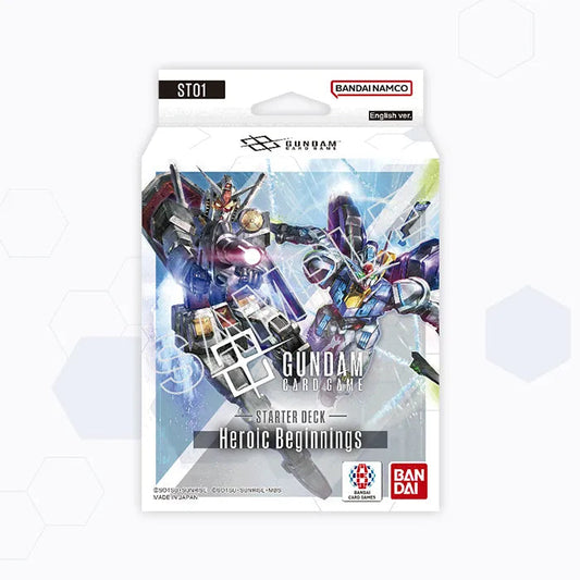 Gundam Card Game – Starter Deck – Heroic Beginnings [ST01]