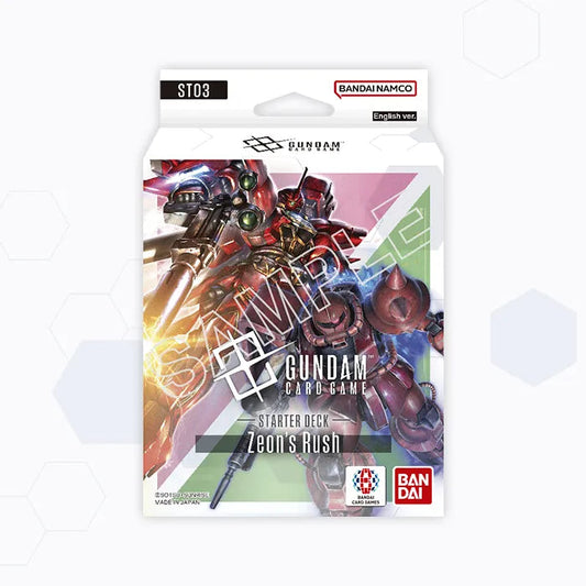 Gundam Card Game – Starter Deck – Zeon's Rush [ST03]