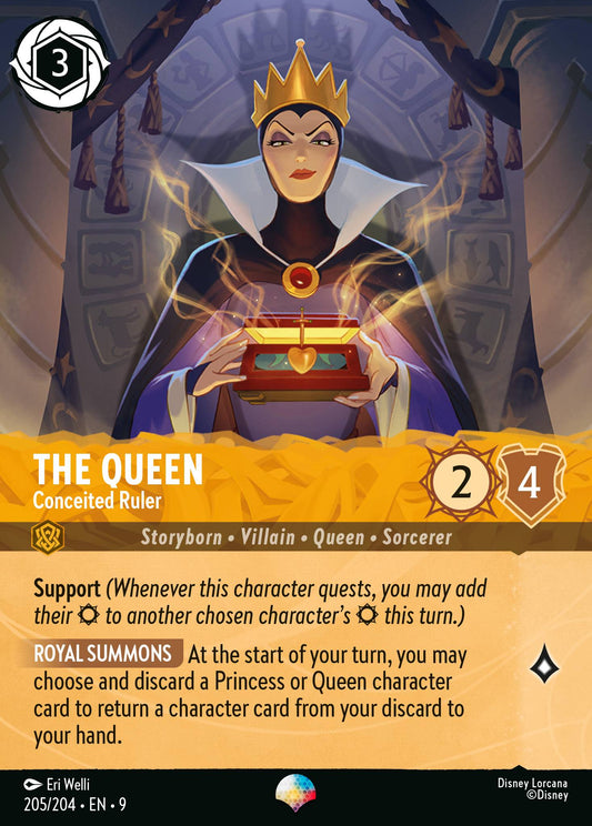 205/204 - The Queen - Conceited Ruler - Fabled