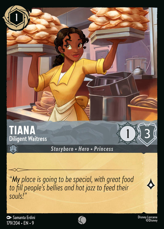 179/204 - Tiana - Diligent Waitress - Fabled
