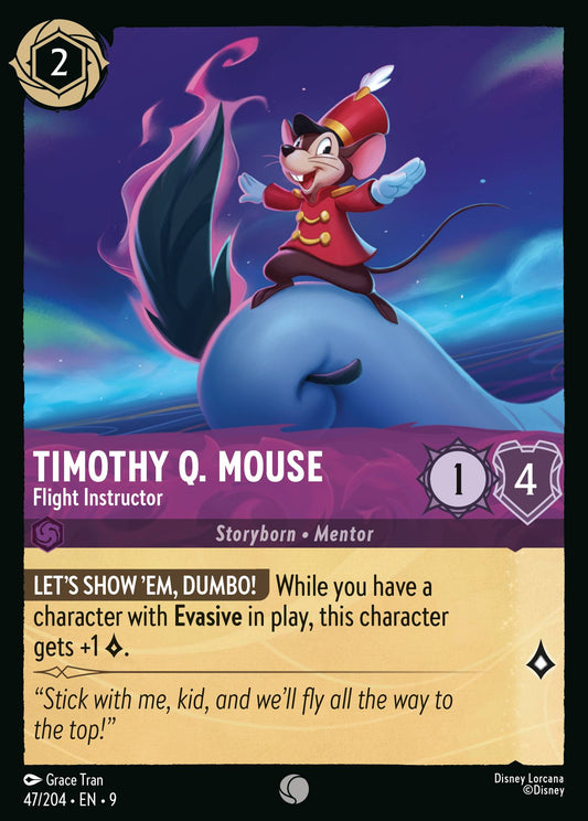 047/204 - Timothy Q. Mouse - Flight Instructor - Fabled