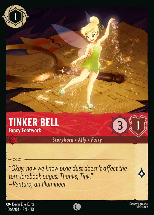 106/204 - Tinker Bell - Fancy Footwork - Whisper in the Wind