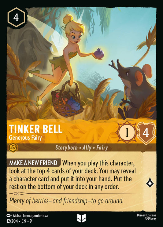012/204 - Tinker Bell - Generous Fairy - Fabled