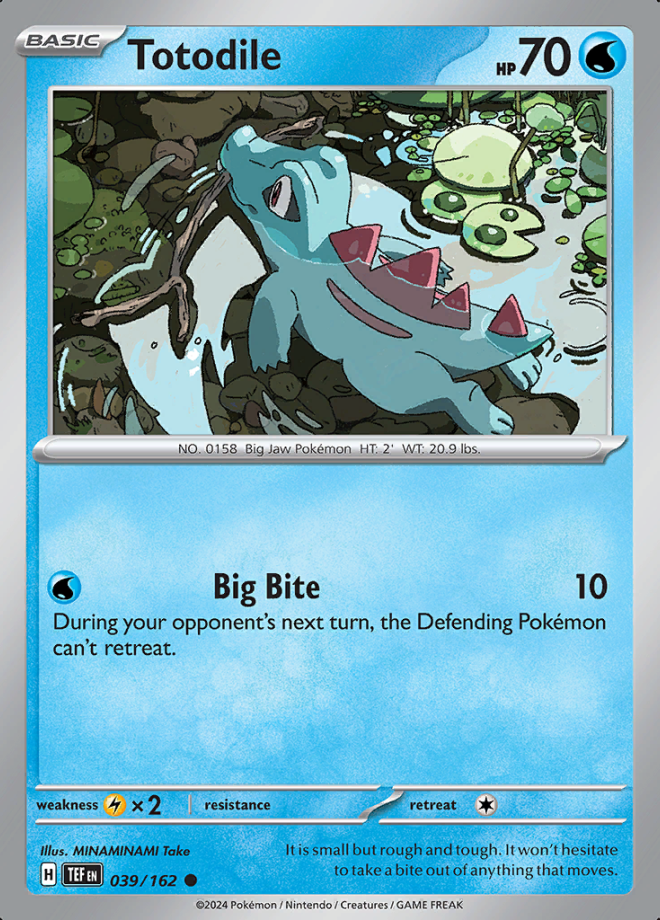 039/162 Totodile - Temporal Forces