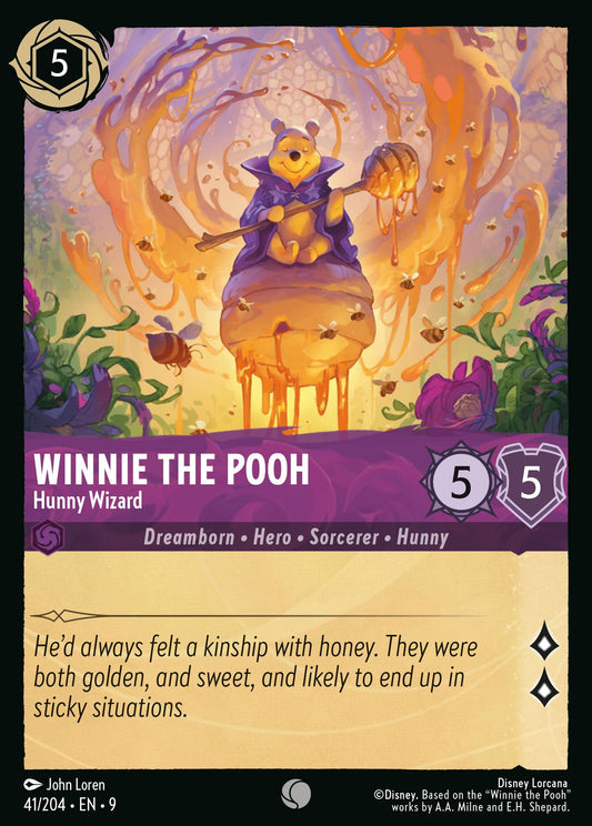 041/204 - Winnie the Pooh - Hunny Wizard - Fabled