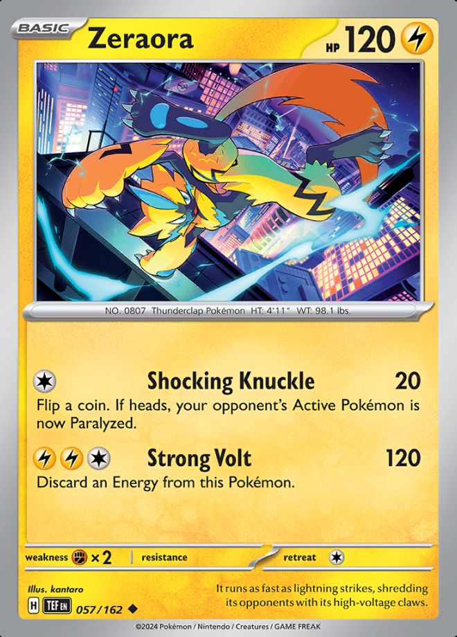 057/162 Zeraora - Temporal Forces