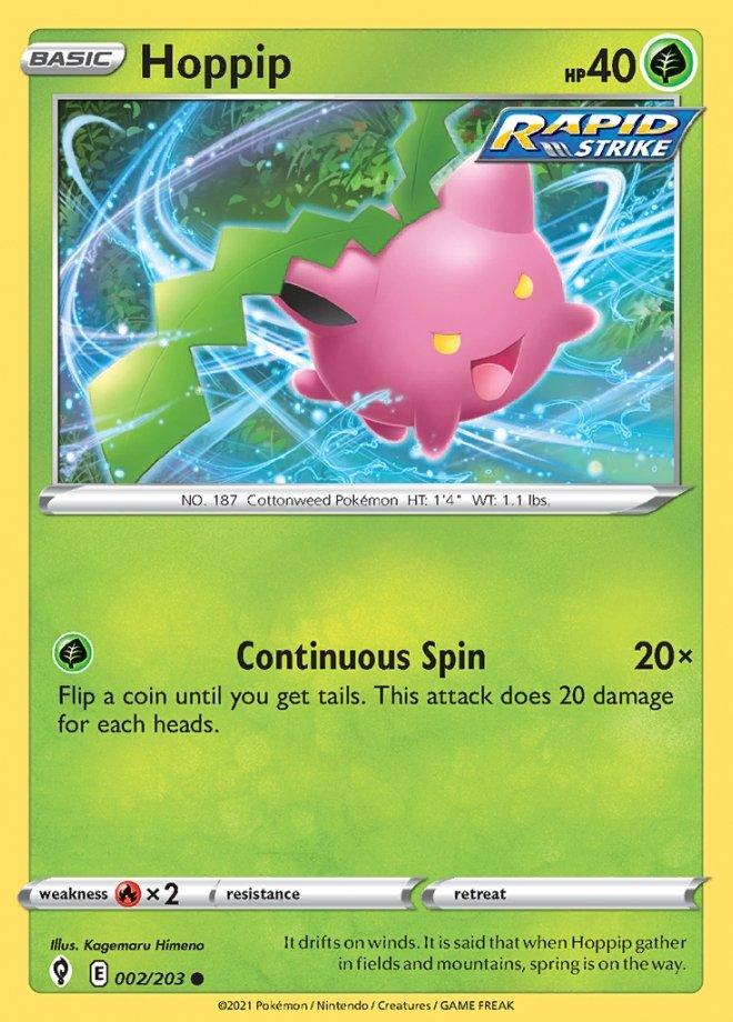 002/203 Hoppip - Evolving Skies - Volution Cards and Collectables