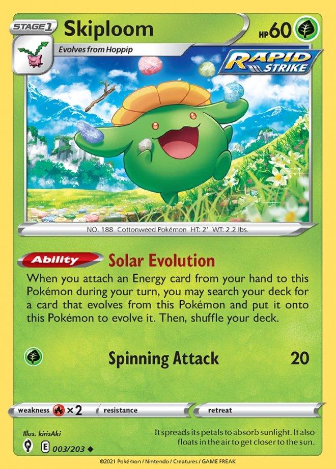 003/203 Skiploom - Evolving Skies - Volution Cards and Collectables