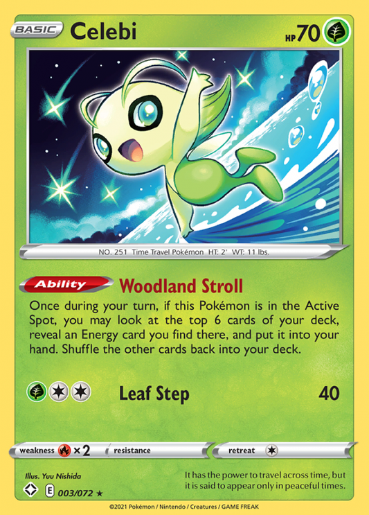 003/072 Celebi - Shining Fates