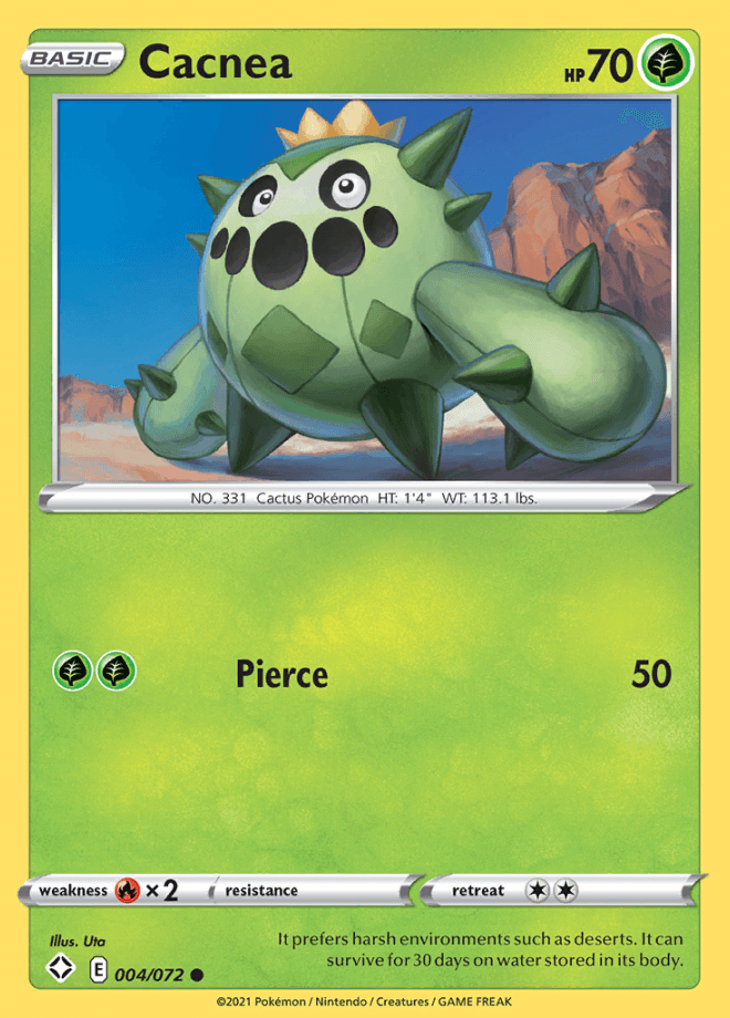 004/072 Cacnea - Shining Fates - Volution Cards and Collectables