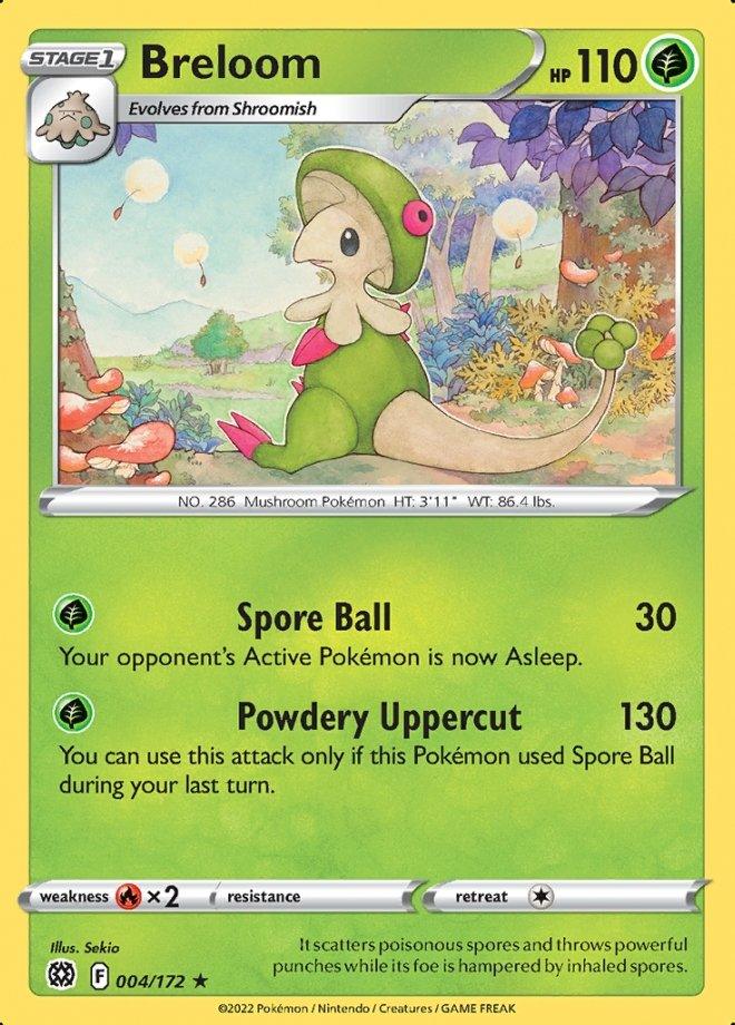 004/172 Breloom - Brilliant Stars - Volution Cards and Collectables