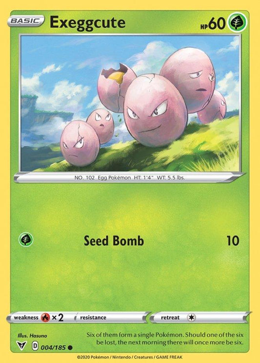 004/185 Exeggcute - Vivid Voltage - Volution Cards and Collectables