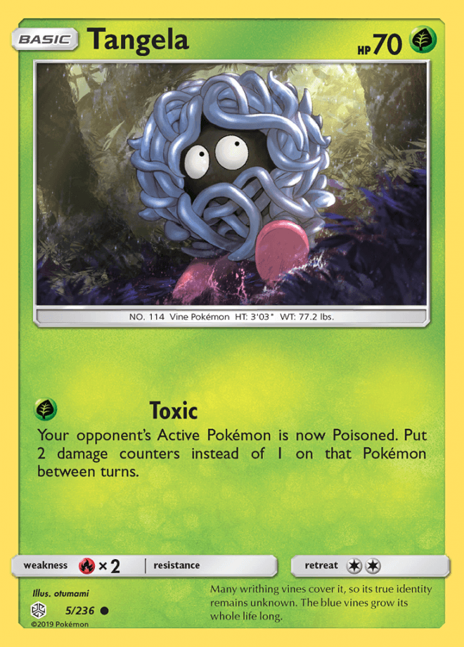 005/236 Tangela - Cosmic Eclipse - Volution Cards and Collectables