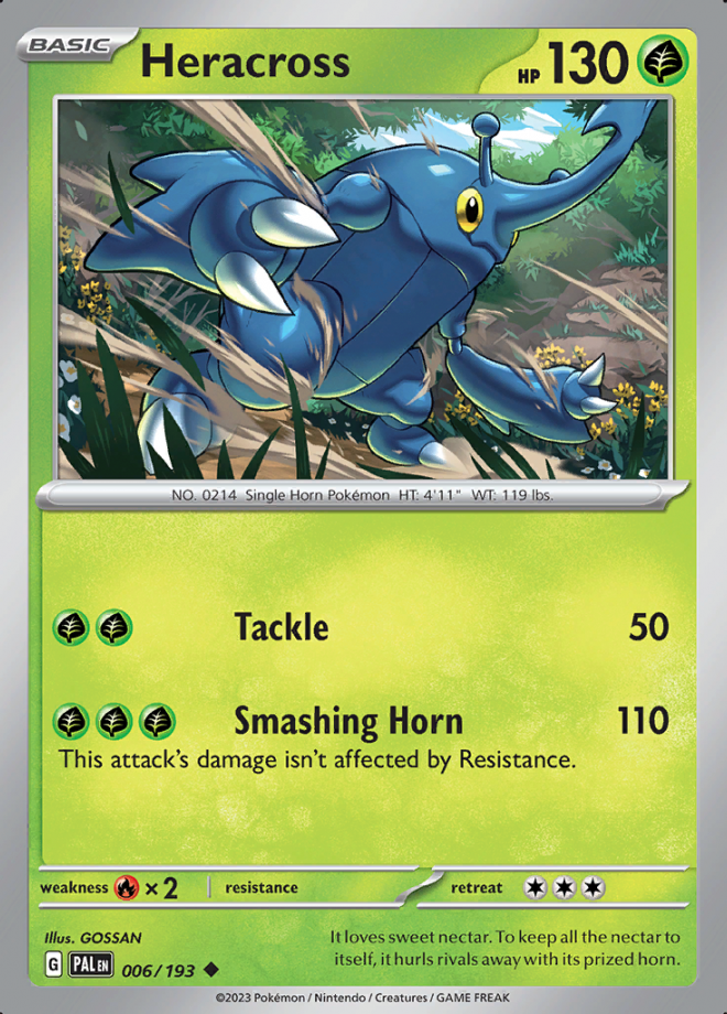 006/193 - Heracross - Paldea Evolved