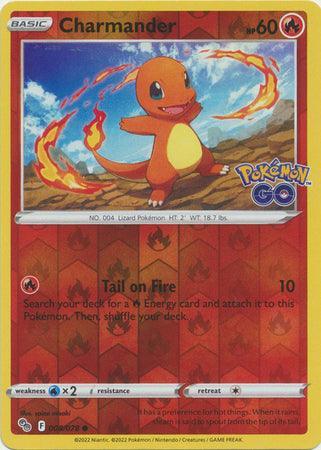 008/078 Charmander RH - Pokemon GO - Volution Cards and Collectables