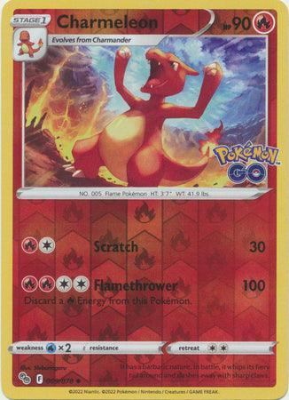 009/078 Charmeleon RH - Pokemon GO - Volution Cards and Collectables