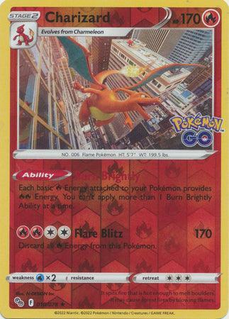 010/078 Charizard RH - Pokemon GO - Volution Cards and Collectables