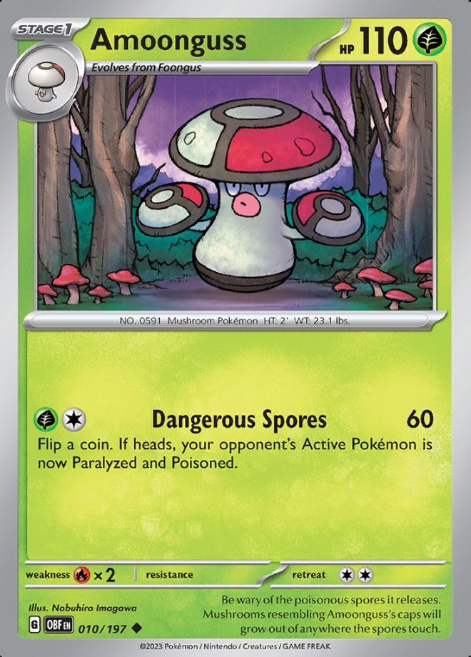 010/197 - Amoonguss - Obsidian Flames