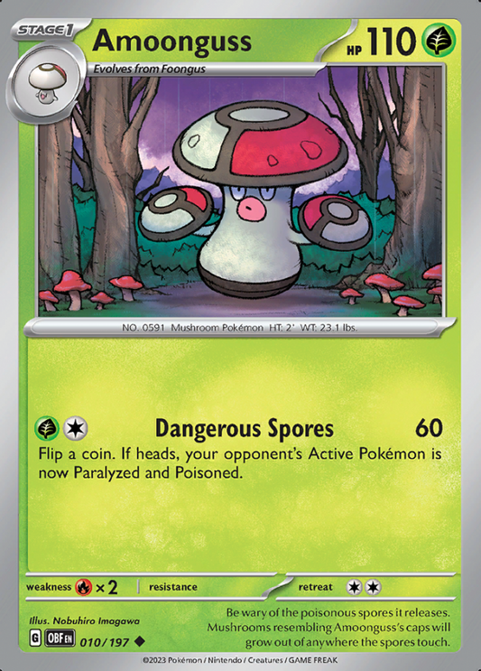 010/197 - Amoonguss - Obsidian Flames