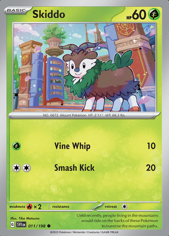 011/198 Skiddo - S&V Base