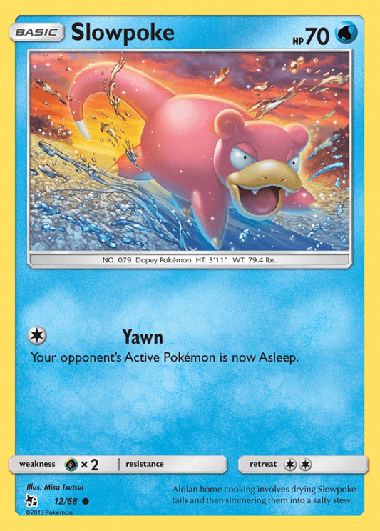 012/68 Slowpoke - Hidden Fates - Volution Cards and Collectables