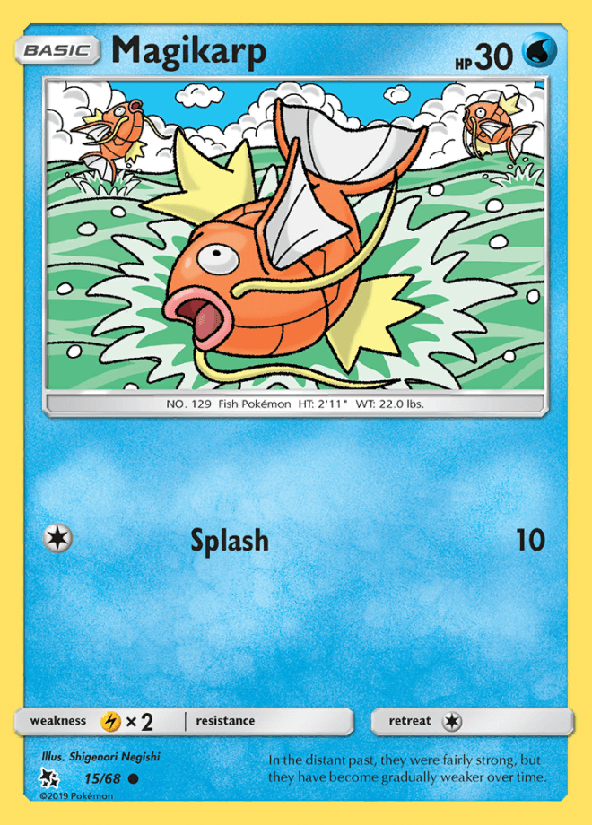 015/68 Magikarp - Hidden Fates - Volution Cards and Collectables