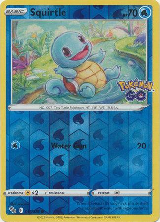 015/078 Squrtle RH - Pokemon GO - Volution Cards and Collectables