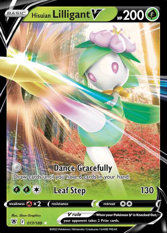 017/189 Hisuian Lilligant V - Astral Radiance - Volution Cards and Collectables