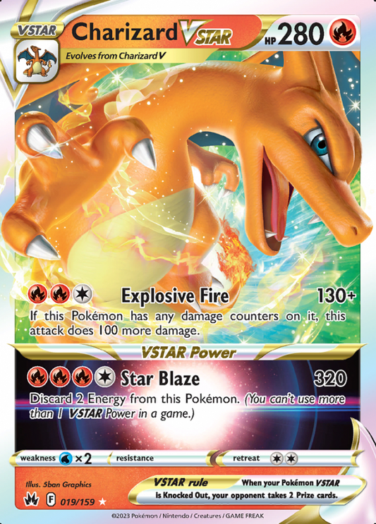 019/159 Charizard VSTAR - Crown Zenith