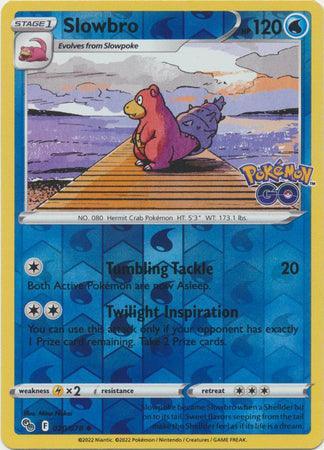 020/078 Slowbro RH - Pokemon GO - Volution Cards and Collectables