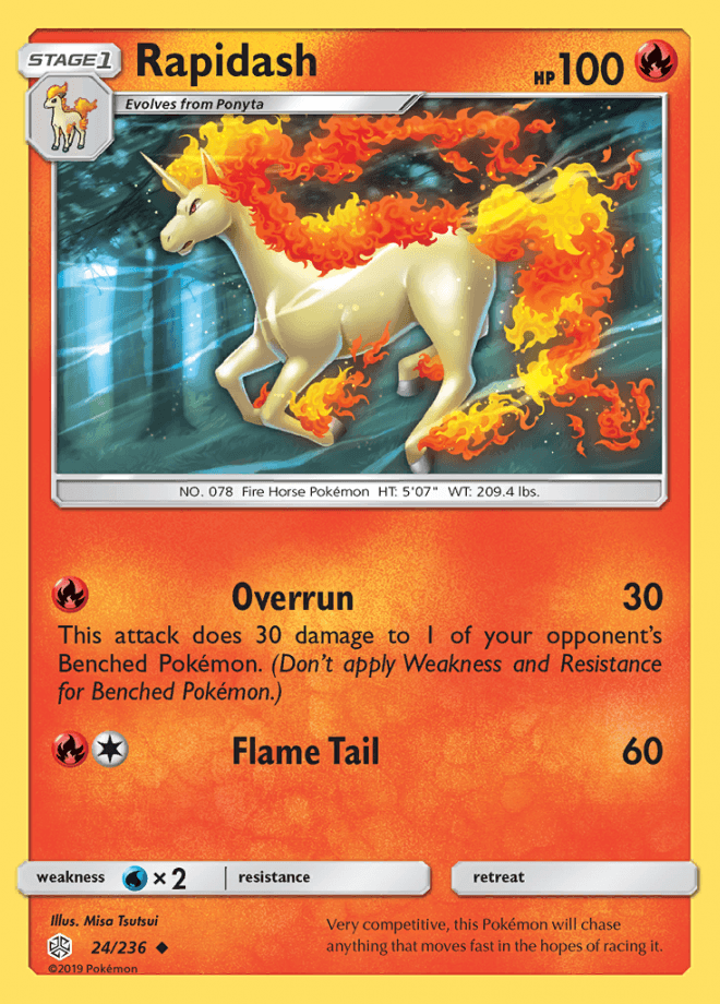 024/236 Rapidash - Cosmic Eclipse - Volution Cards and Collectables