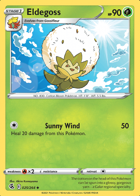 025/264 Eldegoss - Fusion Strike - Volution Cards and Collectables