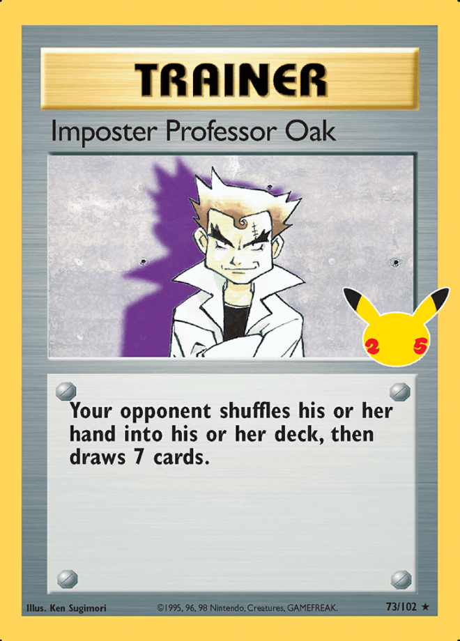 Imposter Professor Oak Classic Collection - Pokemon Celebrations - Volution Cards and Collectables