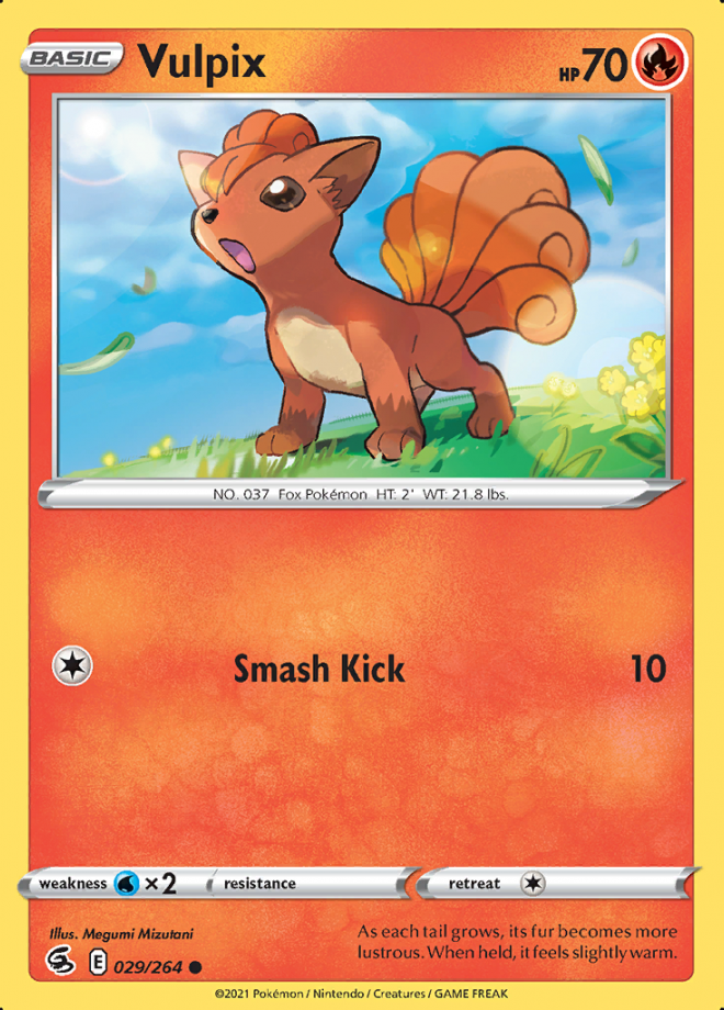 029/264 Vulpix - Fusion Strike