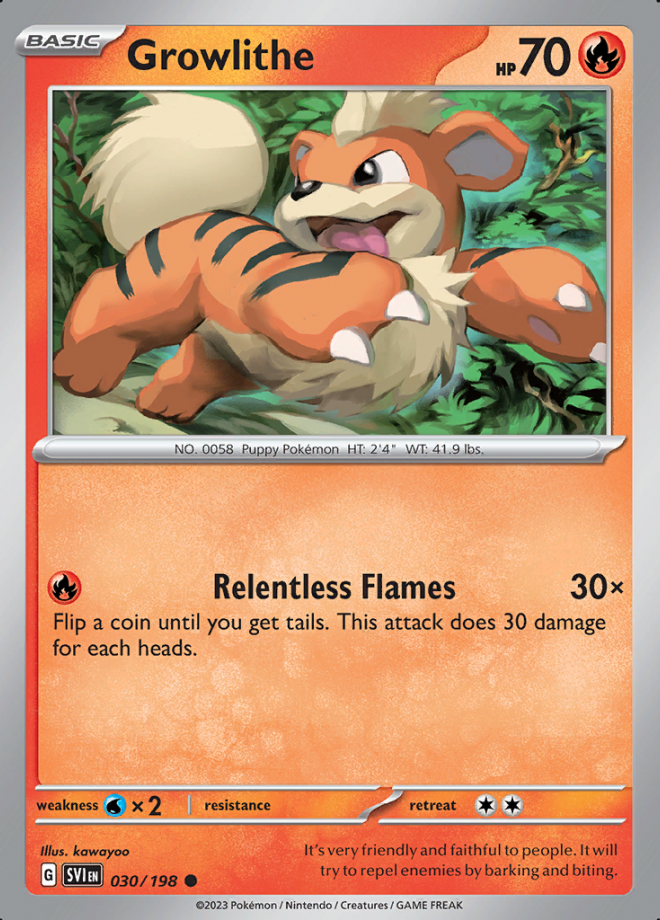 030/198 Growlithe - S&V Base