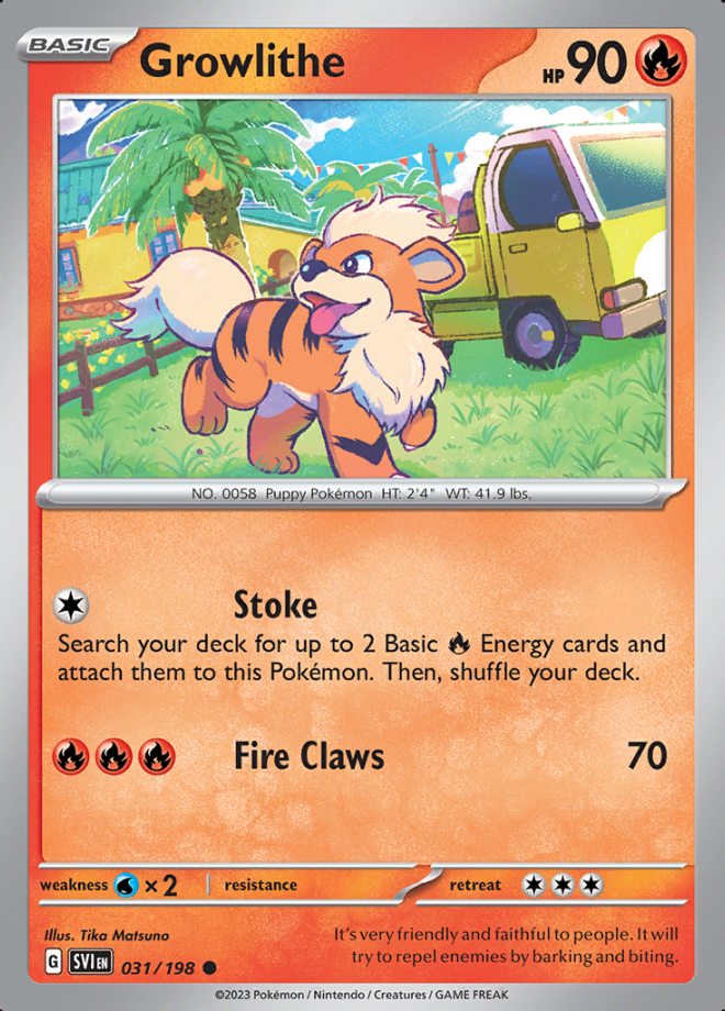 031/198 Growlithe - S&V Base