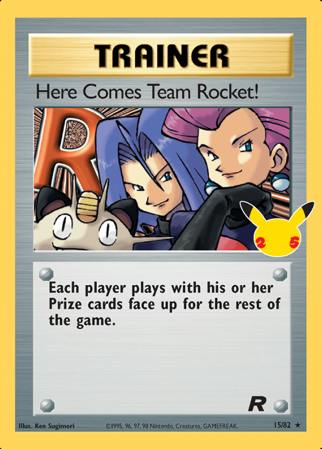 Here Comes Team Rocket! Classic Collection - Pokemon Celebrations - Volution Cards and Collectables