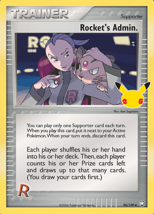 Rocket's Admin. Classic Collection - Pokemon Celebrations - Volution Cards and Collectables