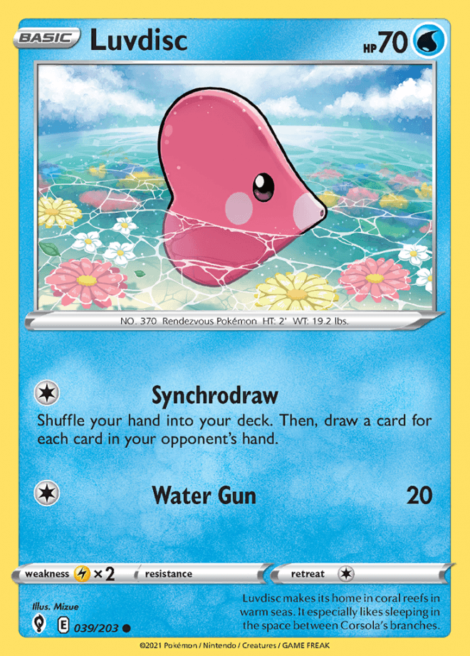 039/203 Luvdisc - Evolving Skies - Volution Cards and Collectables