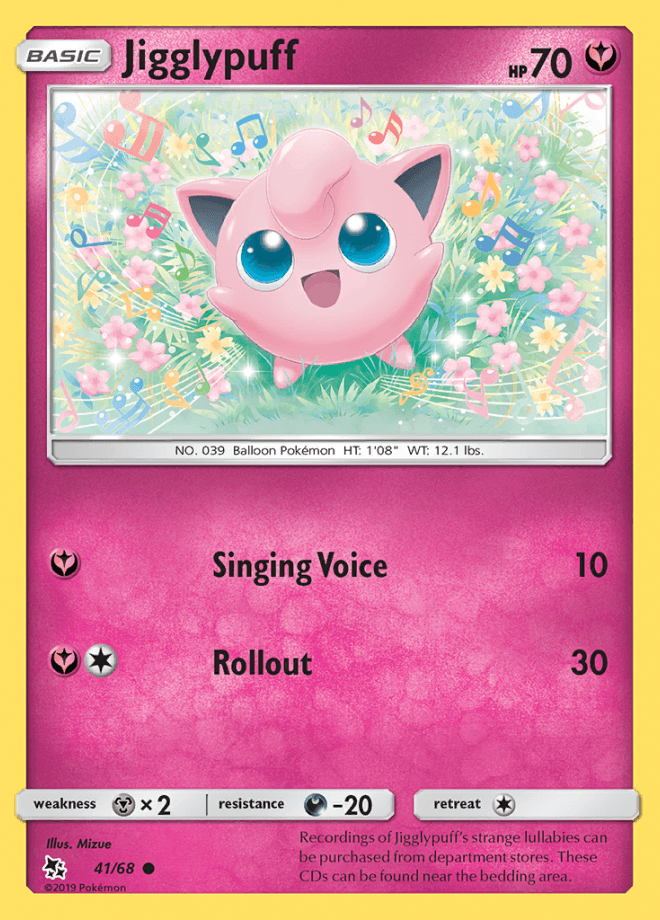 041/68 Jigglypuff - Hidden Fates - Volution Cards and Collectables