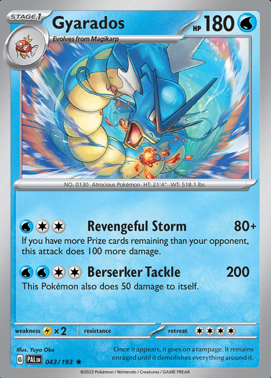 043/193 - Gyarados - Paldea Evolved