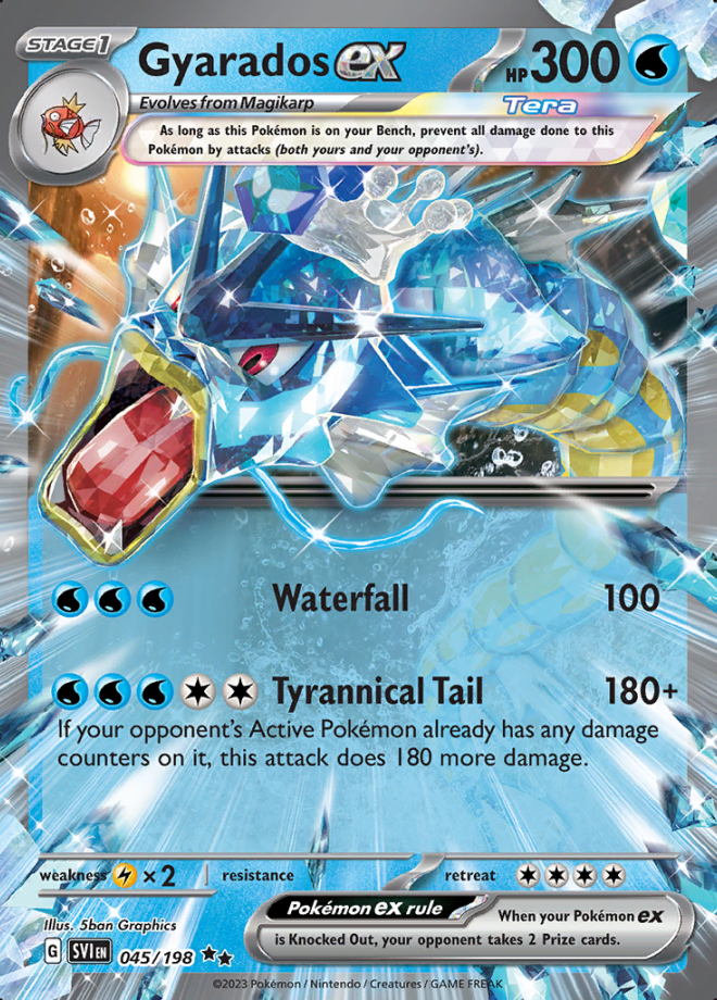 045/198 Gyarados ex - S&V Base