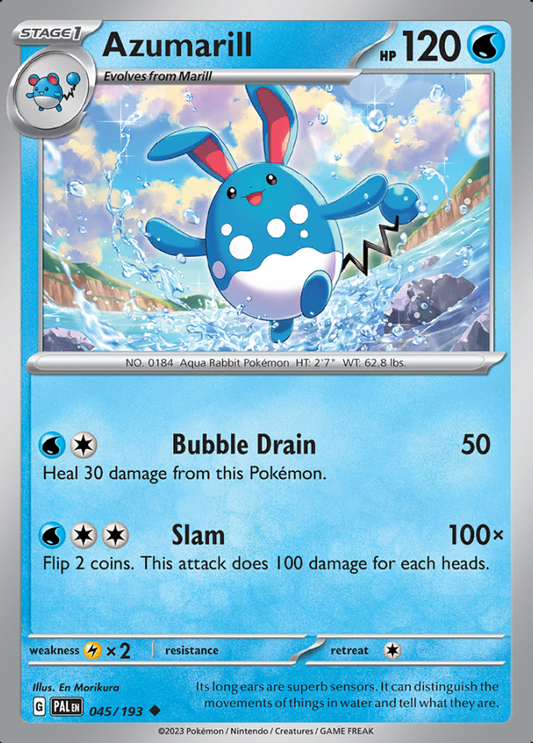 045/193 - Azumarill - Paldea Evolved