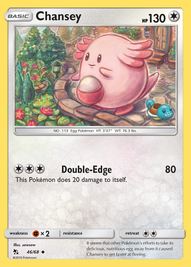 046/68 Chansey - Hidden Fates