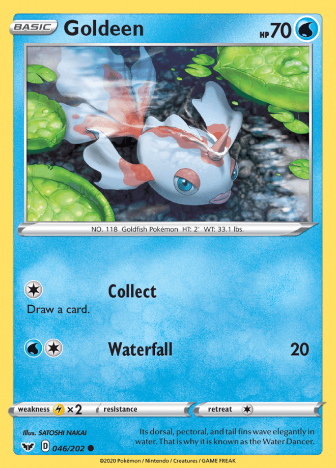 046/202 Goldeen - SWSH Base - Volution Cards and Collectables