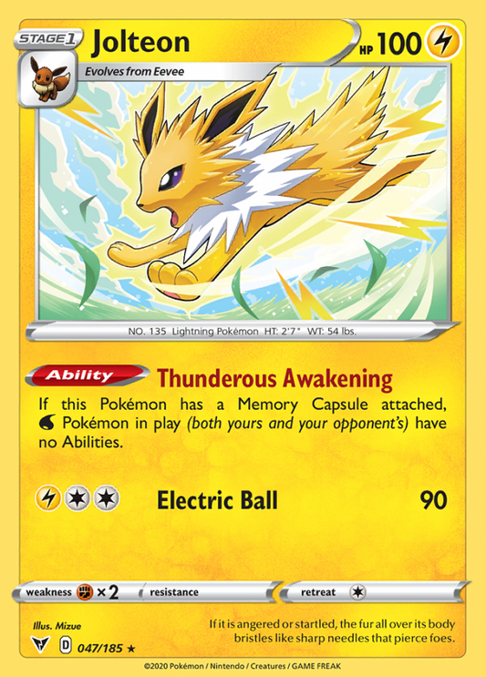 047/185 Jolteon - Vivid Voltage