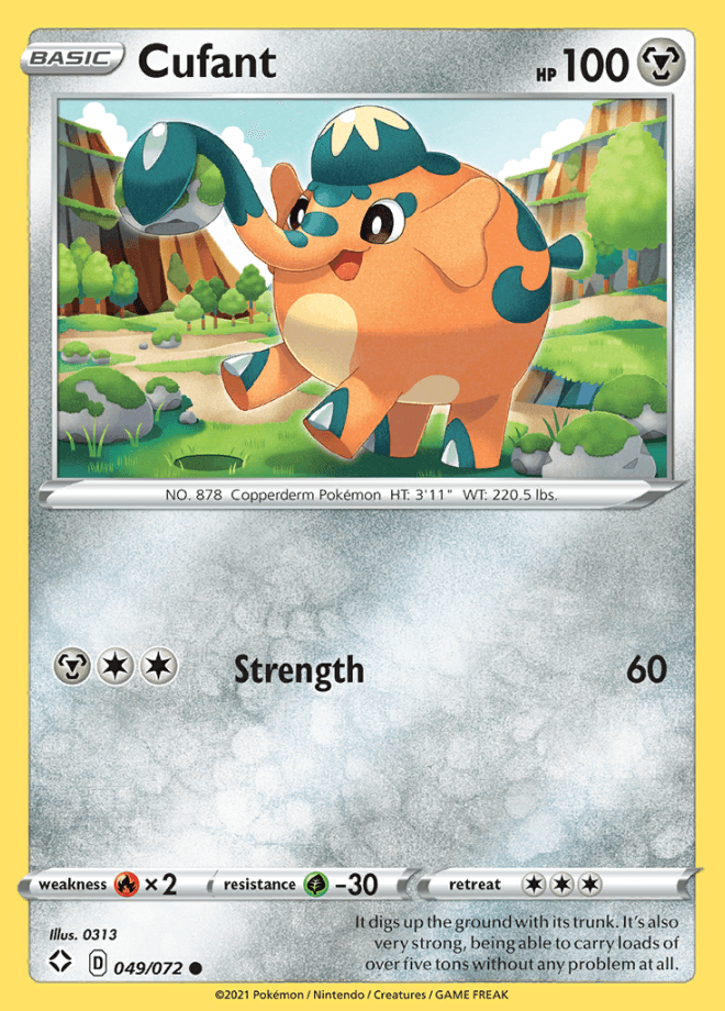 049/072 Cufant - Shining Fates - Volution Cards and Collectables